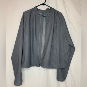 Jaanuu scrub jacket 2X full zip, pockets